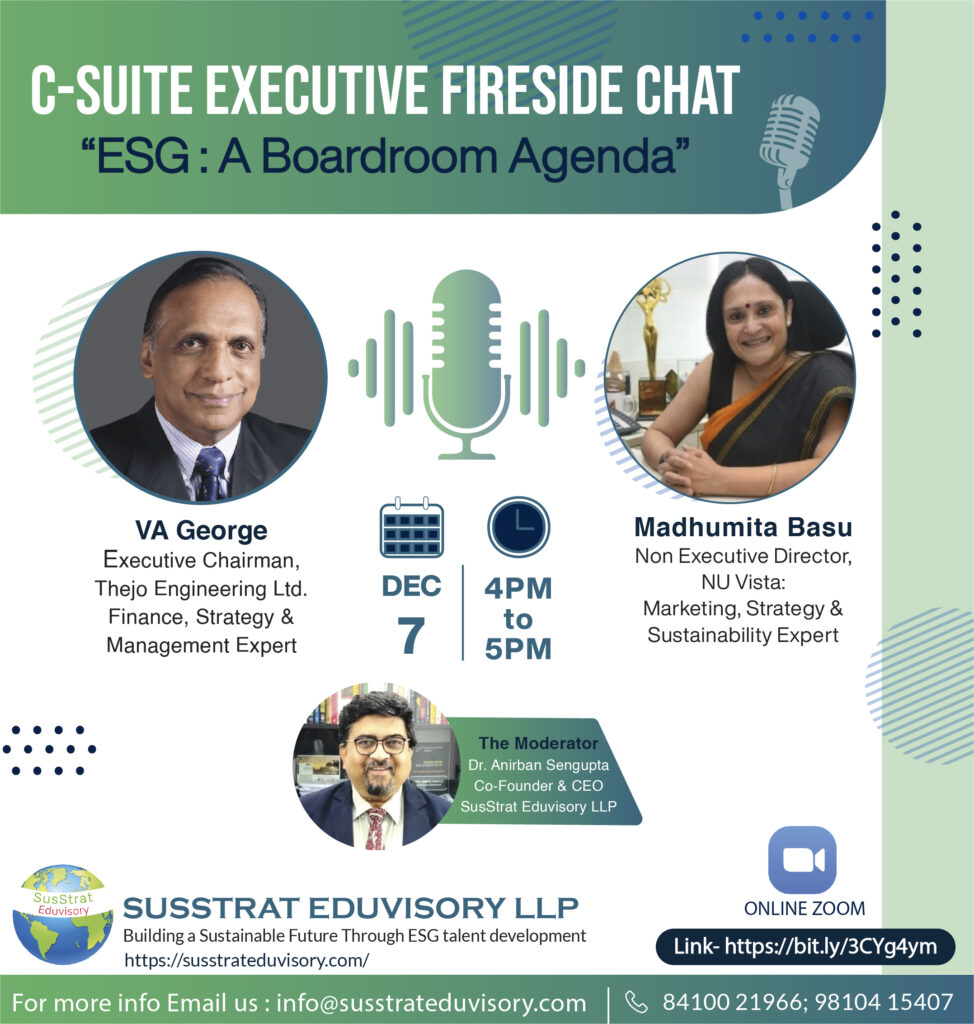 🌍 Join Us for a C-Suite Fireside Executive Chat on ESG: A Boardroom ...